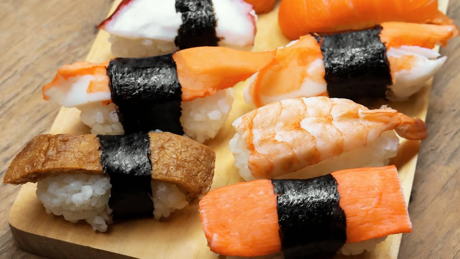 Omakase sushi platter